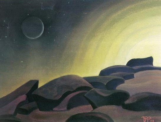 Б. Смирнов-Русецкий. Восход над планетой. 1993 год.jpg